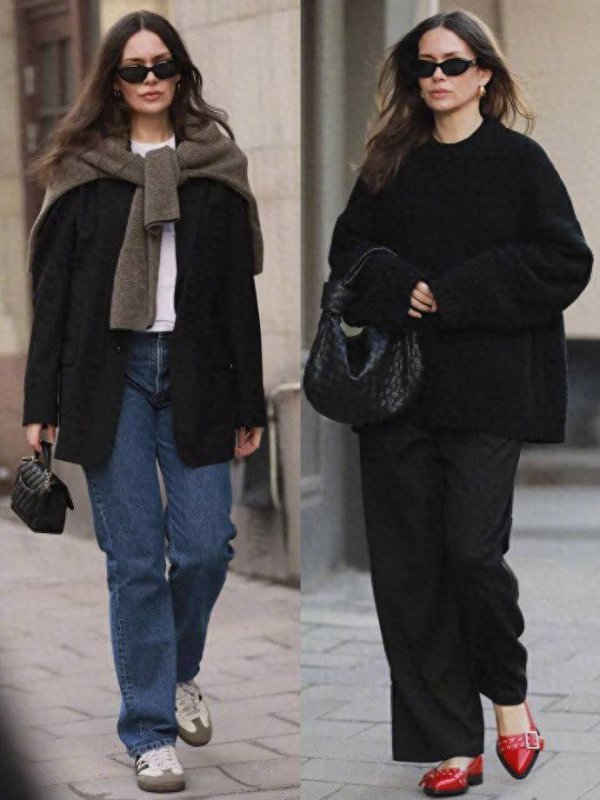 瑞典红东说念主 Caroline Blomst：极简不是寡淡，她的穿搭藏着满满防卫念念